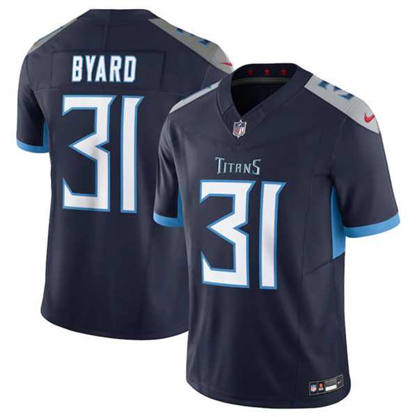 Men & Women & Youth Tennessee Titans #31 Kevin Byard Navy 2023 F.U.S.E Vapor Untouchable Stitched Jersey
